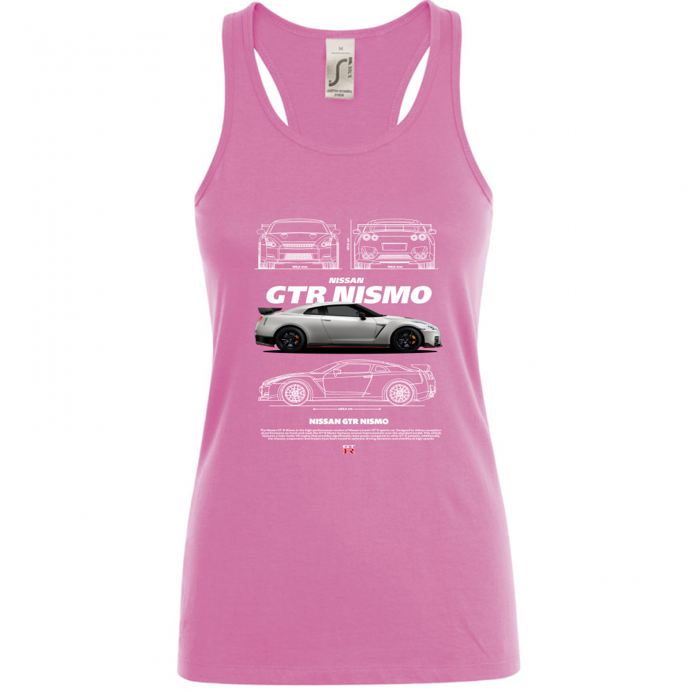Canotta Donna nissan gtr nismo
