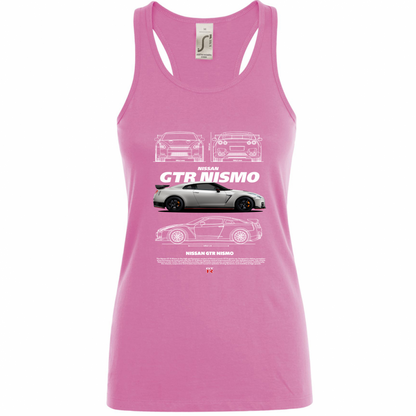 Canotta Donna nissan gtr nismo