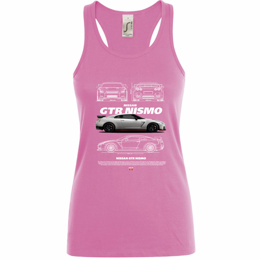 Canotta Donna nissan gtr nismo