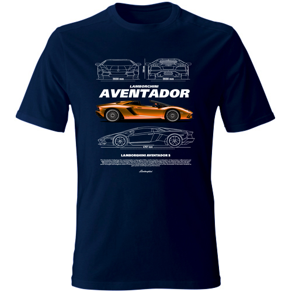 T-Shirt Unisex lambo aventador1