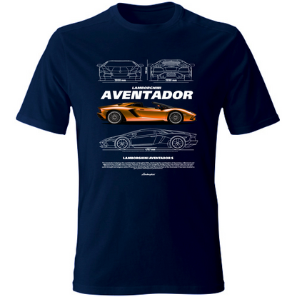 T-Shirt Unisex lambo aventador1