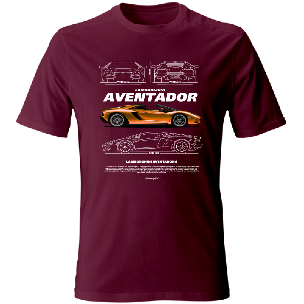 T-Shirt Unisex lambo aventador1