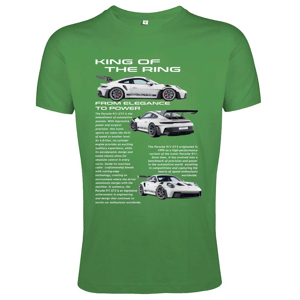 T-Shirt Men Fit porsche gt3-1