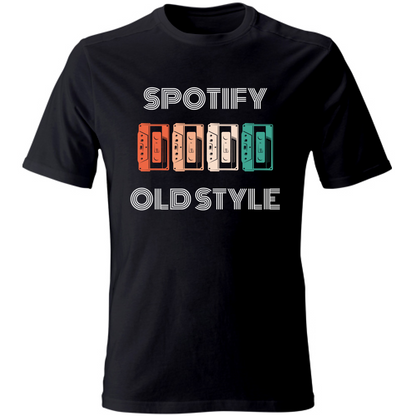T-Shirt Unisex spotify old style