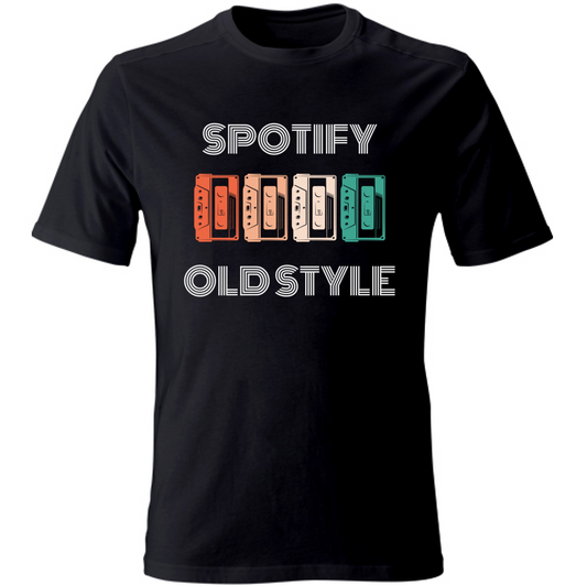 T-Shirt Unisex spotify old style