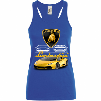 Canotta Donna lambo huracan1