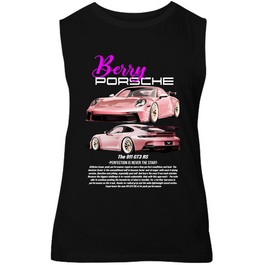 Canotta Unisex porsche berry