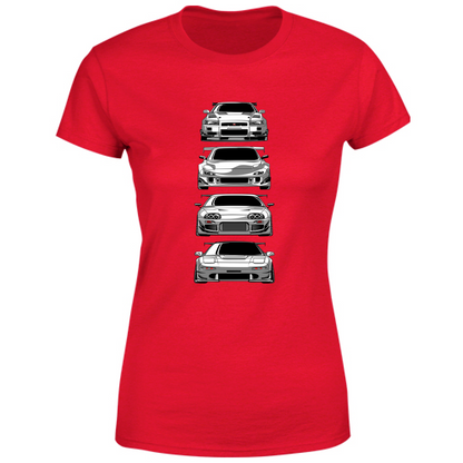 T-Shirt Donna japan car 1