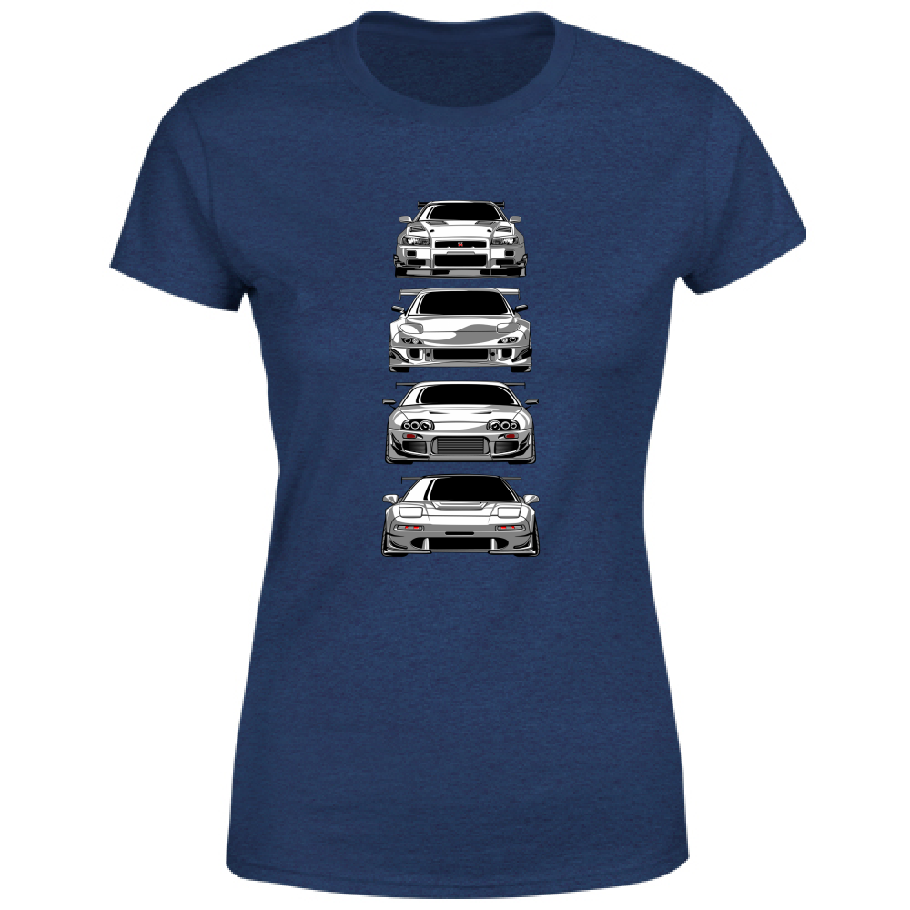 T-Shirt Donna japan car 1