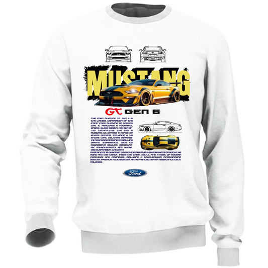 Felpa Unisex mustang gt gen