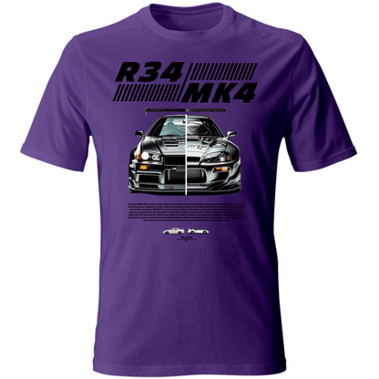 T-Shirt Unisex r34-mk4 Supra
