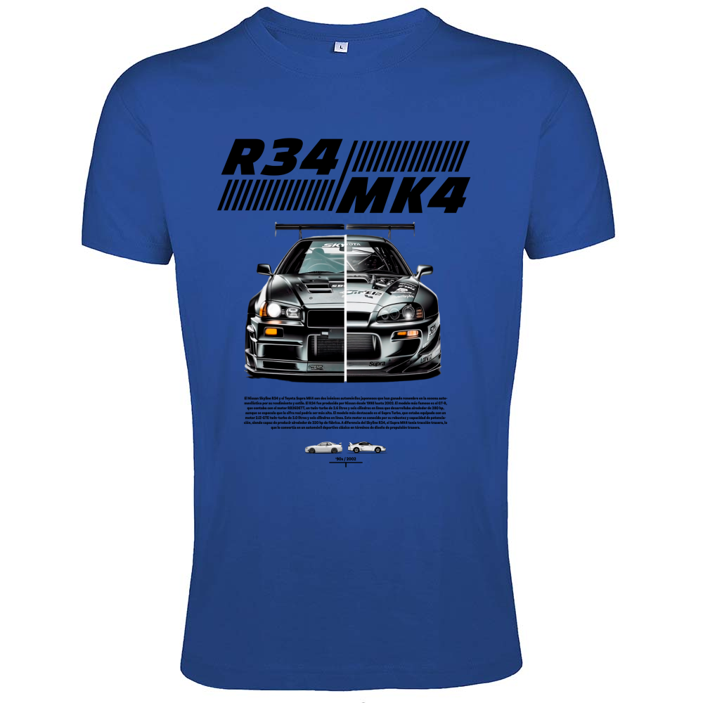 T-Shirt Men Fit r34-mk4 Supra