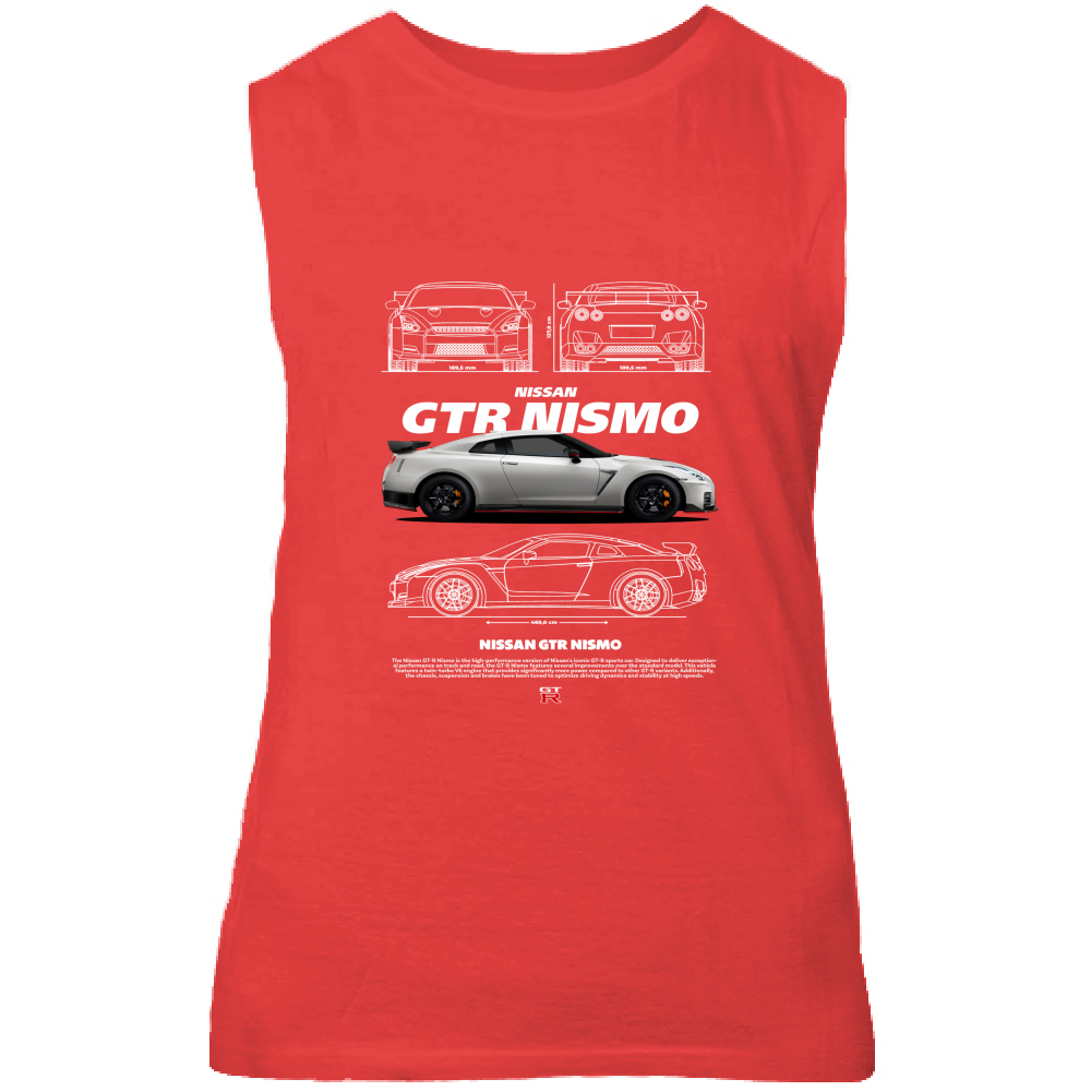 Canotta Unisex nissan gtr nismo