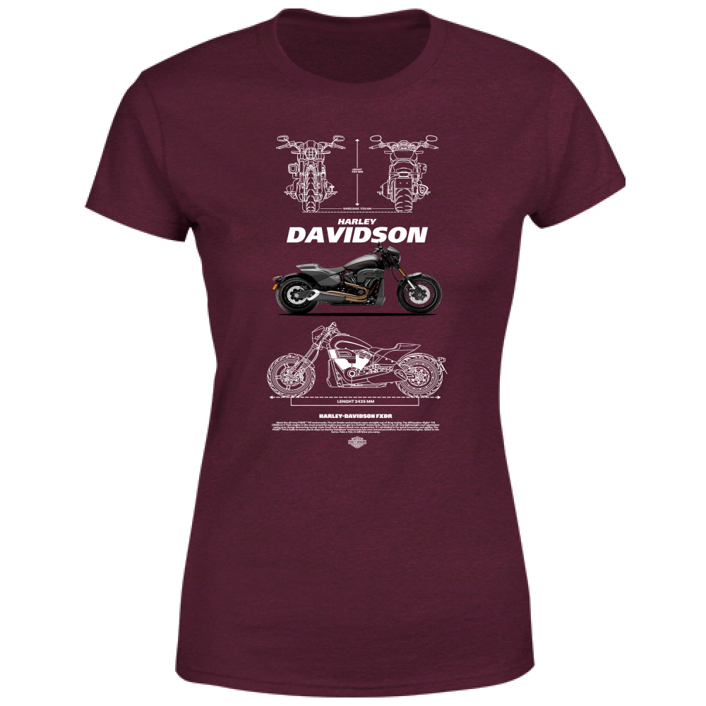 T-Shirt Donna harley davidson 1