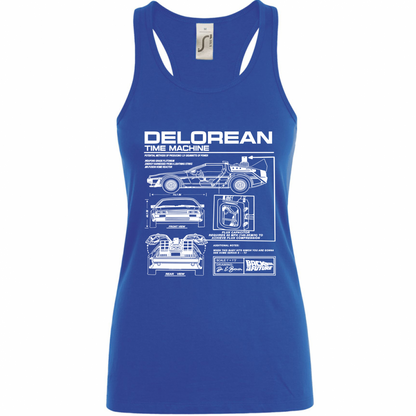Canotta Donna delorean1