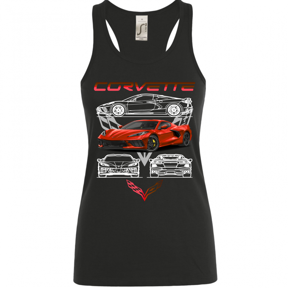 Canotta Donna corvette