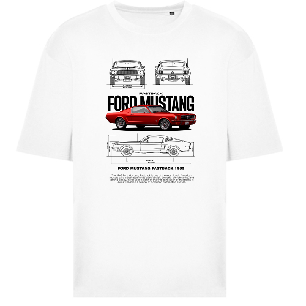 T-Shirt Oversize mustang 67