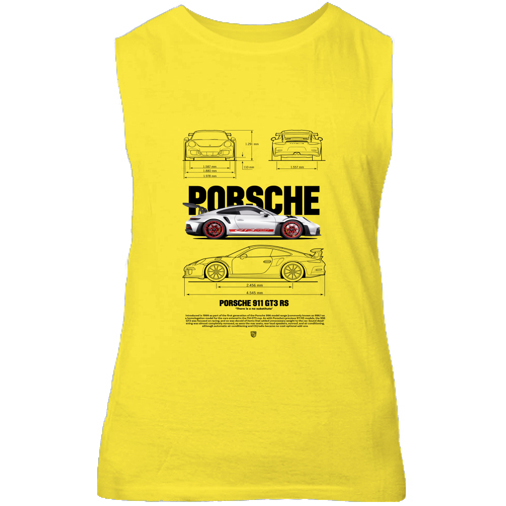 Canotta Unisex porsche gt black1