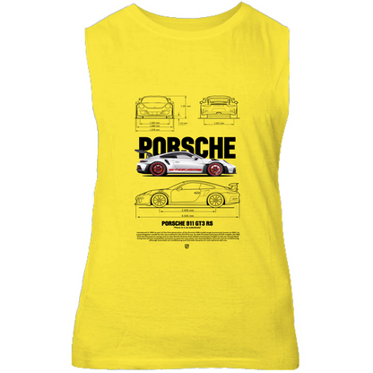 Canotta Unisex porsche gt black1