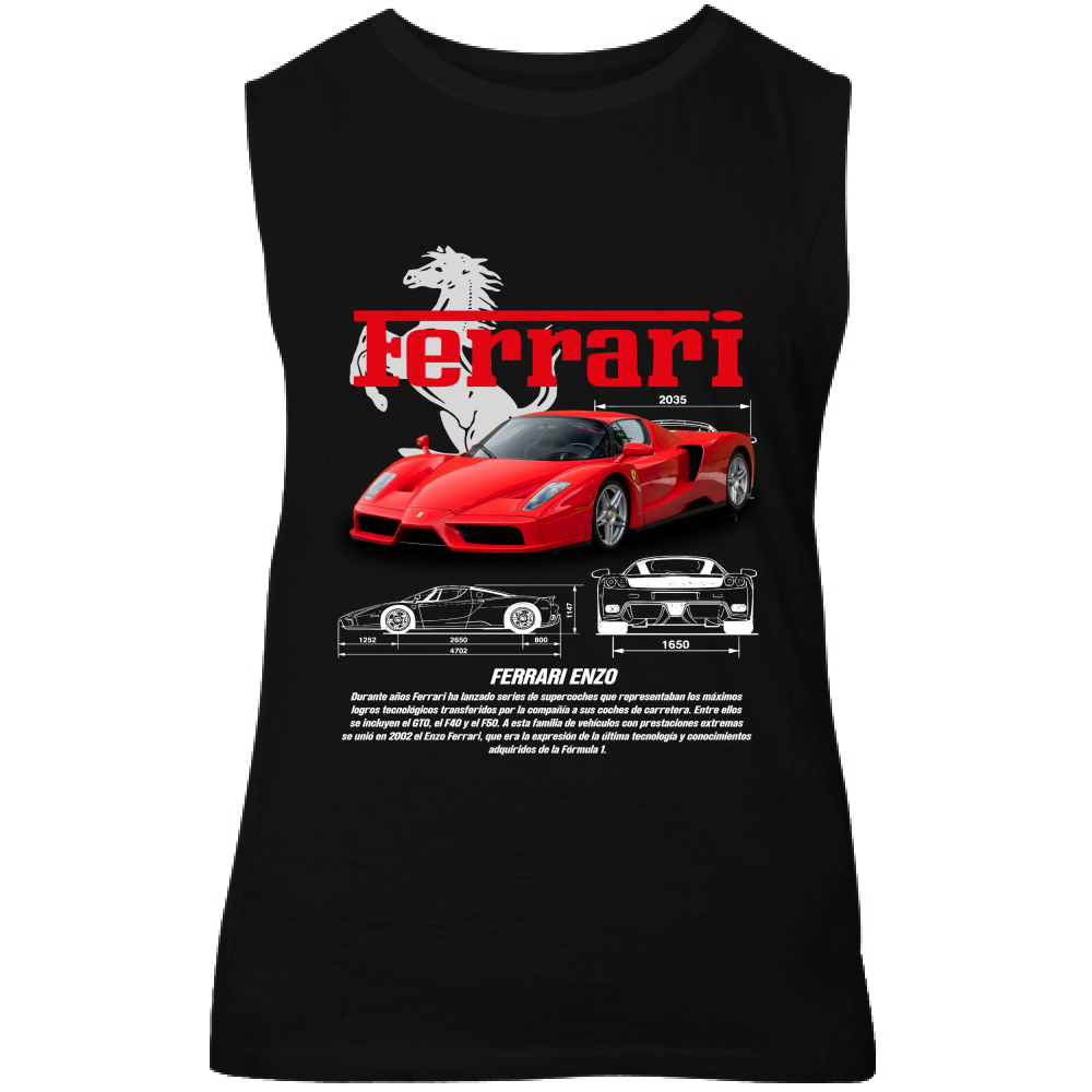 Canotta Unisex ferrari