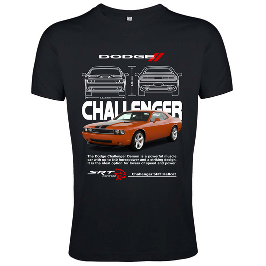 T-Shirt Men Fit challenger orange