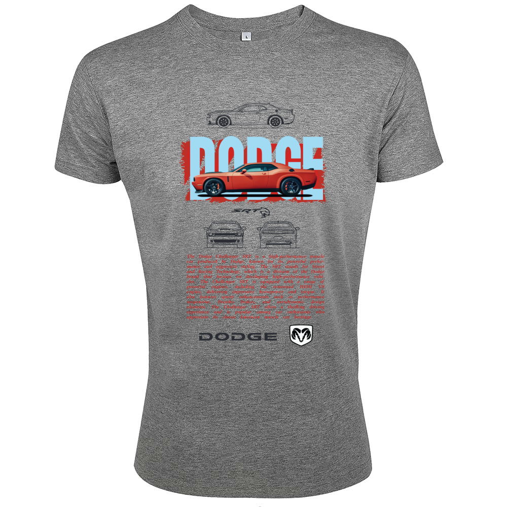 T-Shirt Men Fit dodge2