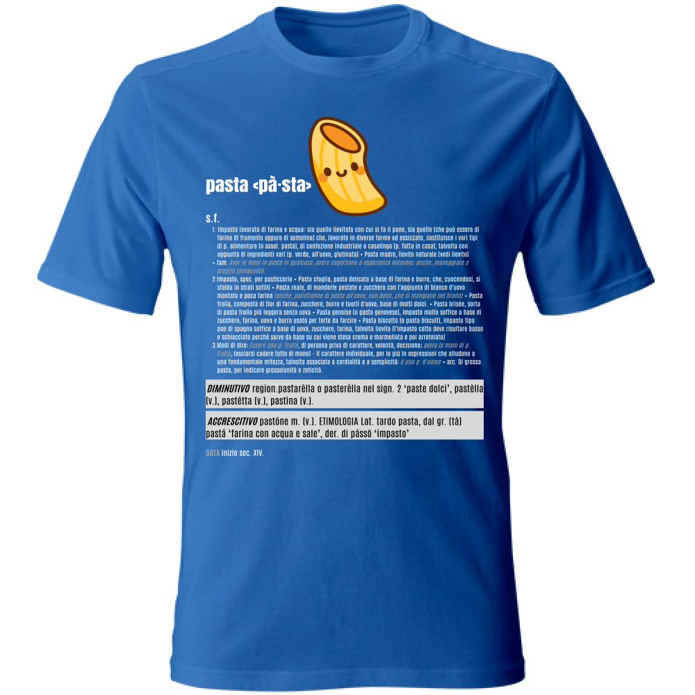 T-Shirt Unisex pasta white