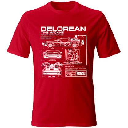 T-Shirt Unisex delorean1