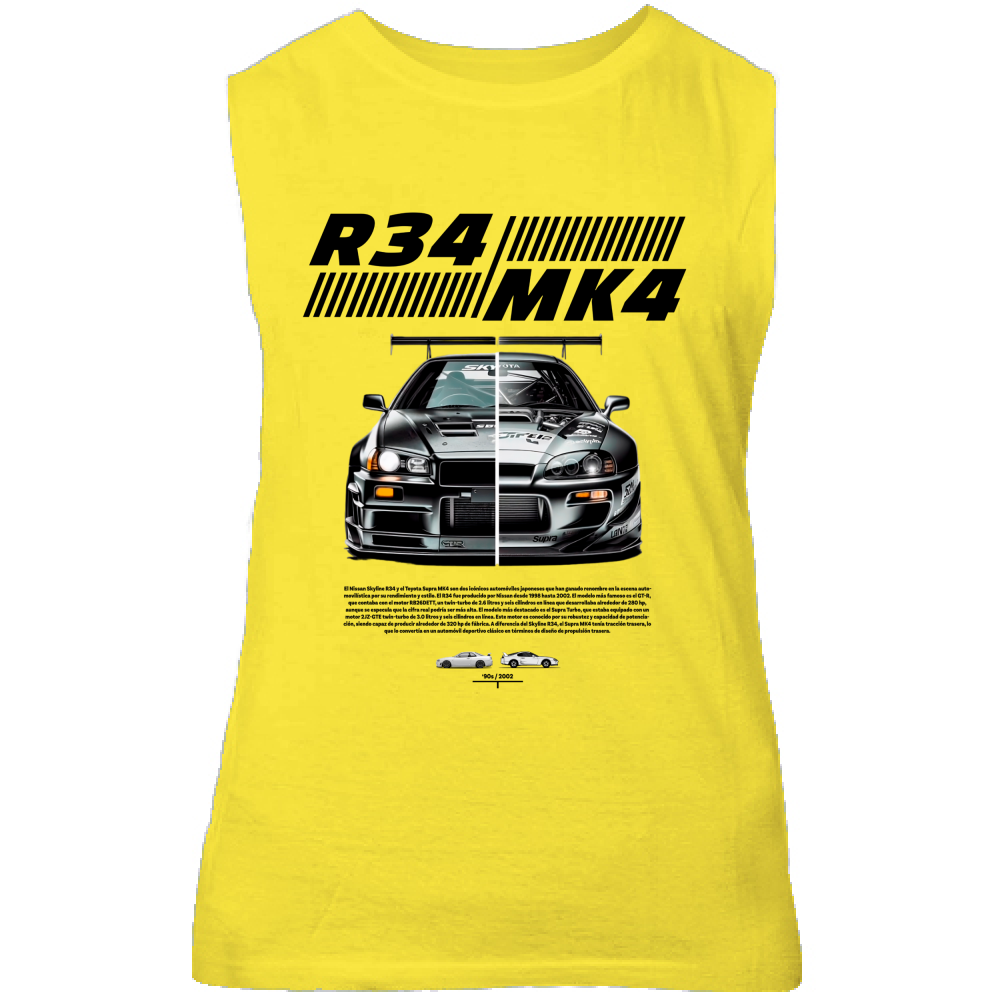 Canotta Unisex r34-mk4 Supra