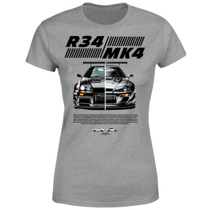 T-Shirt Donna r34-mk4 Supra