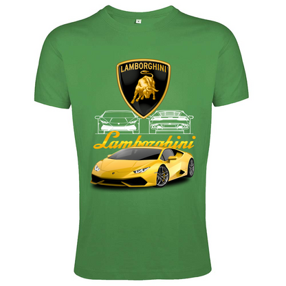 T-Shirt Men Fit lambo huracan1