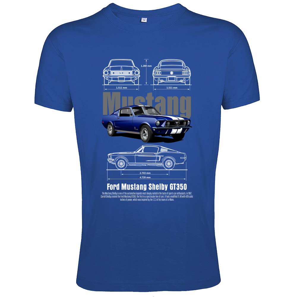 T-Shirt Men Fit mustang 2