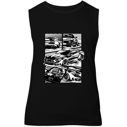 Canotta Unisex mustang des