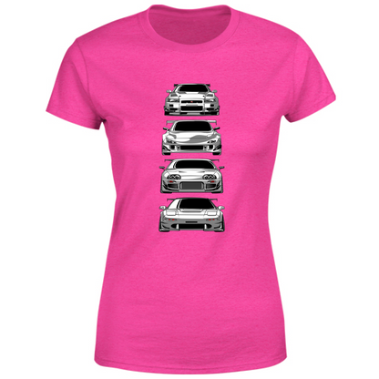 T-Shirt Donna japan car 1