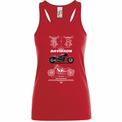 Canotta Donna harley davidson 1