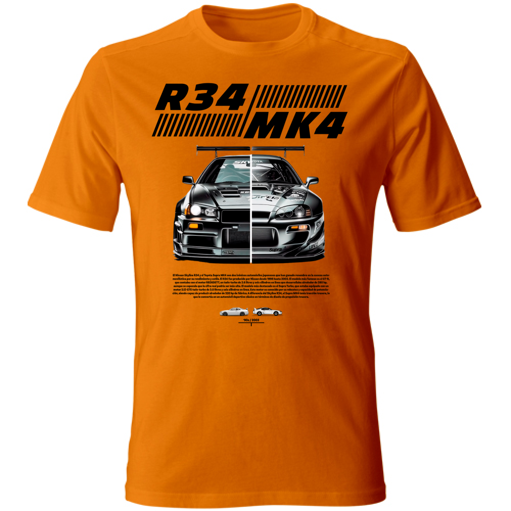 T-Shirt Unisex r34-mk4 Supra