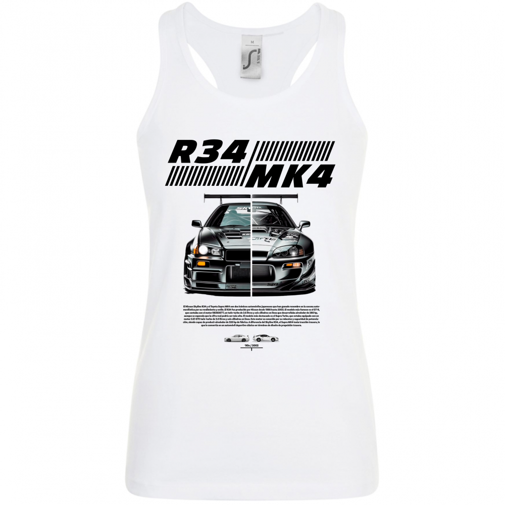 Canotta Donna r34-mk4 Supra