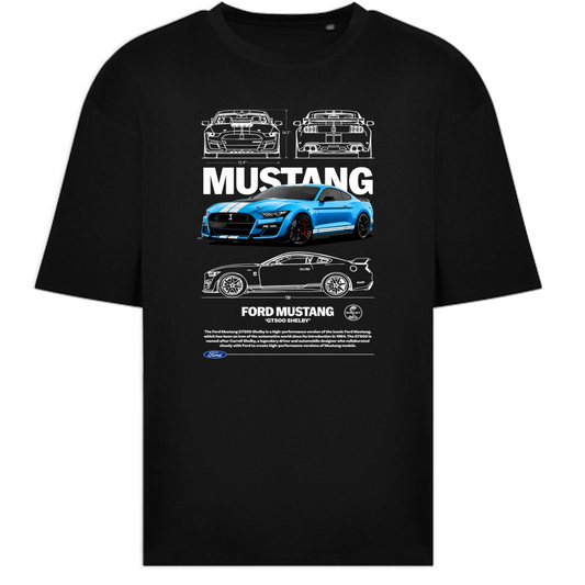 T-Shirt Oversize mustang shelby1