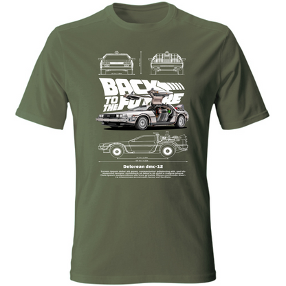 T-Shirt Unisex delorean2