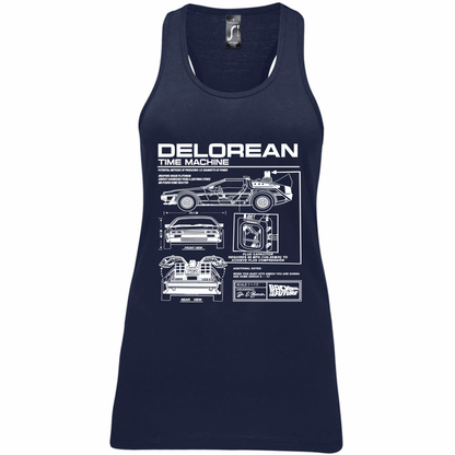 Canotta Donna delorean1