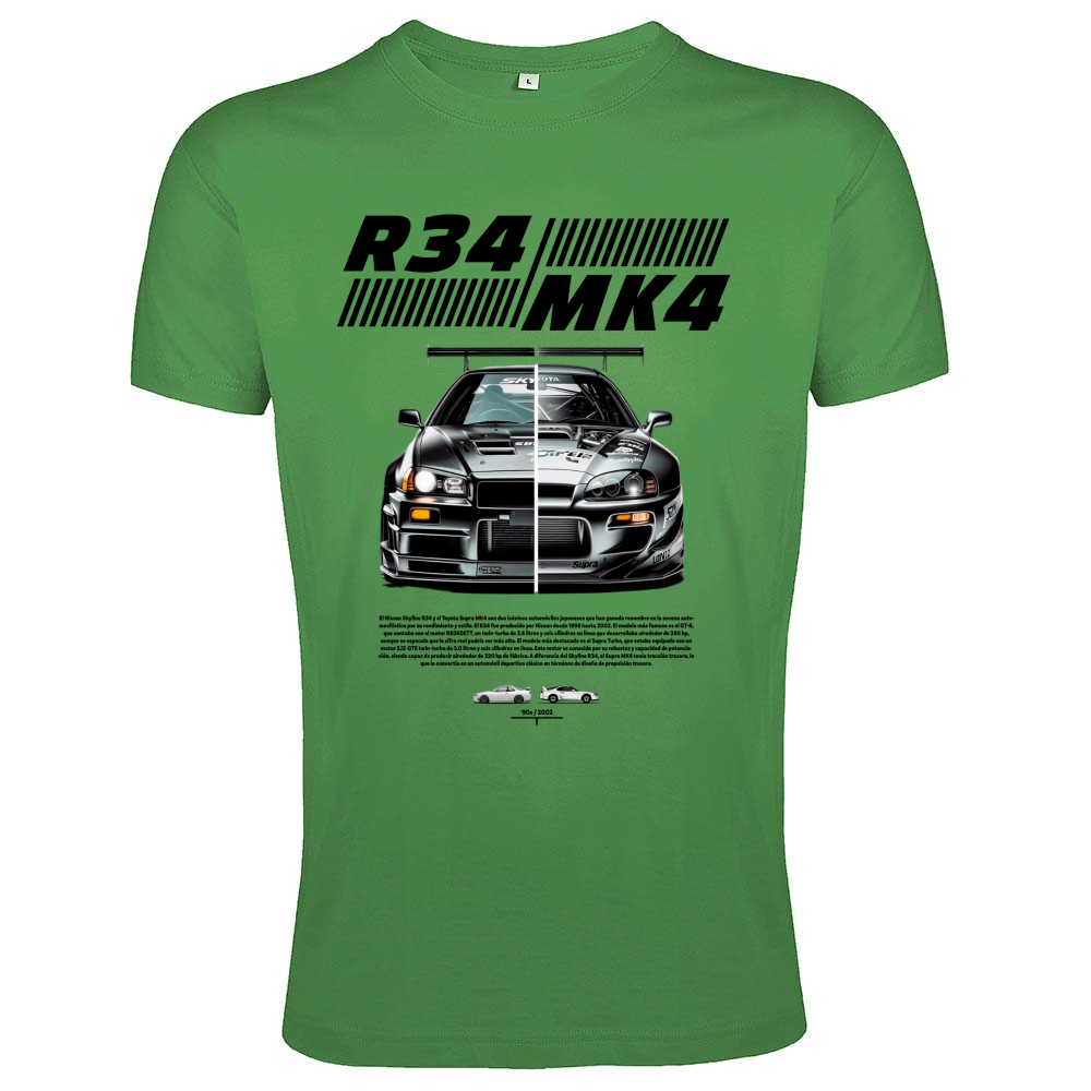 T-Shirt Men Fit r34-mk4 Supra