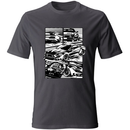 T-Shirt Unisex mustang des