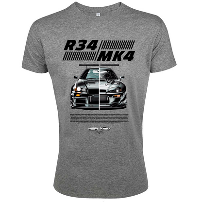 T-Shirt Men Fit r34-mk4 Supra