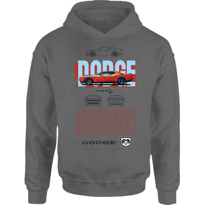 Felpa Bambino con Cappuccio dodge2