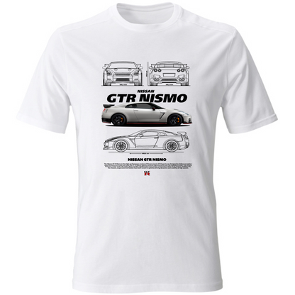 T-Shirt Unisex nissan gtr nismo black