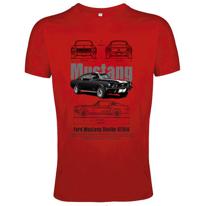 T-Shirt Men Fit mustang 1