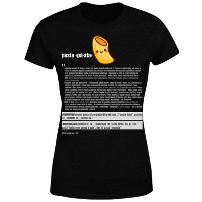 T-Shirt Donna pasta white