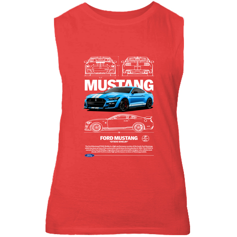 Canotta Unisex mustang shelby1