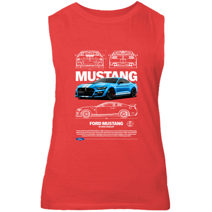 Canotta Unisex mustang shelby1
