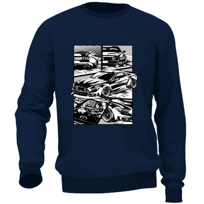 Felpa Unisex mustang des